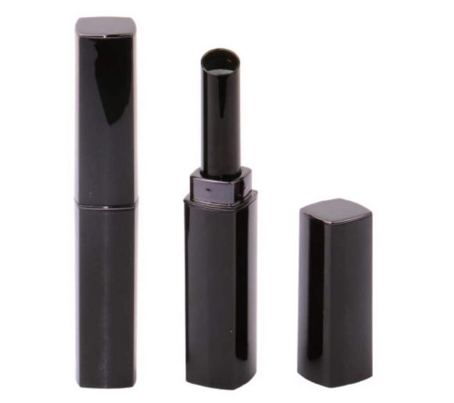 Tampil Minimalis dengan Kemasan Tempat Lipstik Tabung Persegi Hitam
